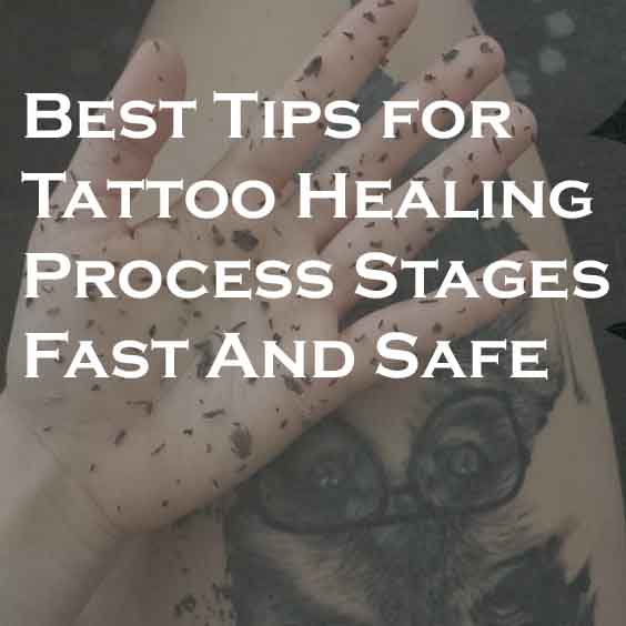 Tattoo healing process fast and safe