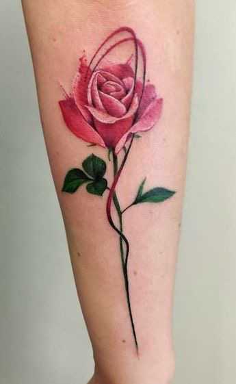 rose tattoo designs for wrist