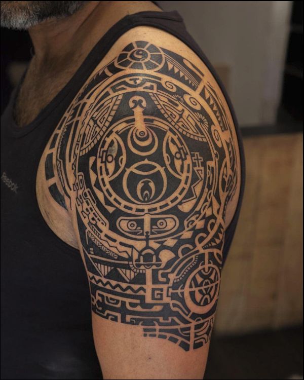 Maori tattoos for arm