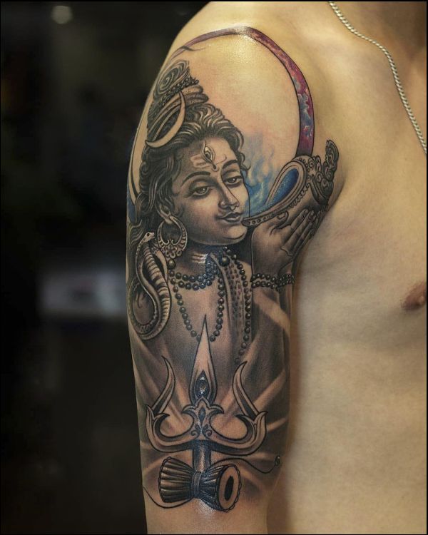 lord Shiva tattoos for men