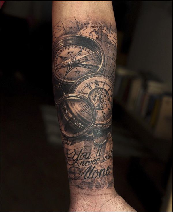 inner arm tattoos