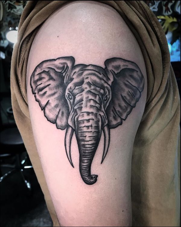 Elephant tattoos for men