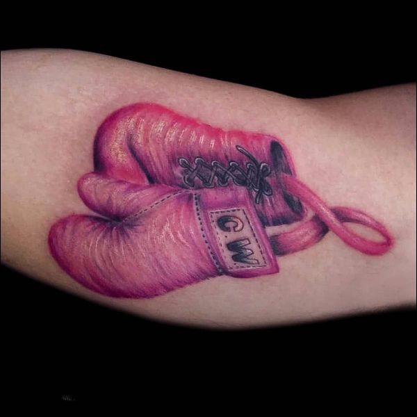 tattoo lady with pink glovesTikTok Search