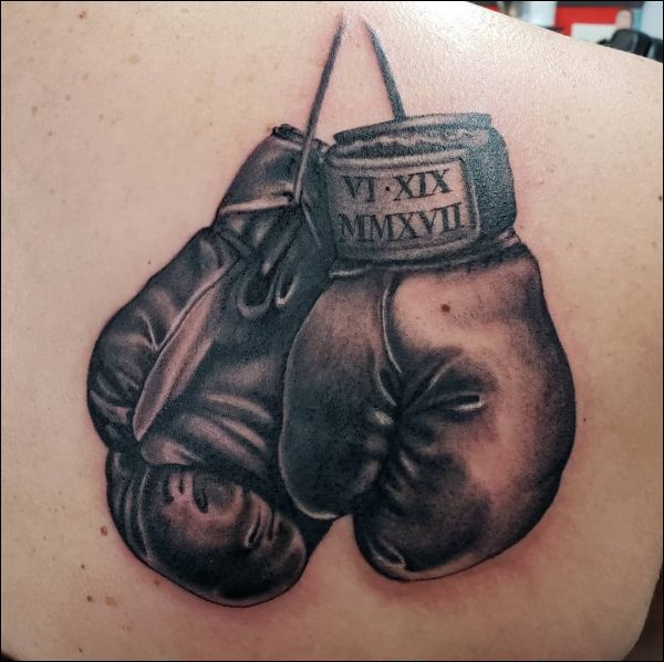 boxing gloves tattoos