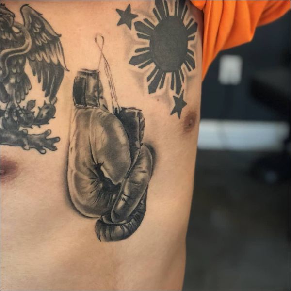 15 Boxing Gloves Tattoo Designs For Men Must Check Out