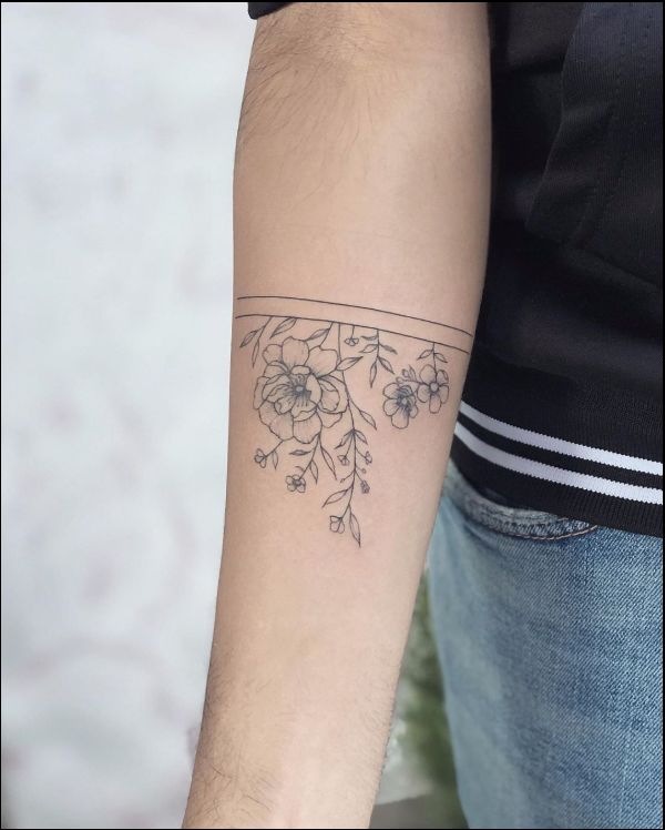 armband tattoos for girls