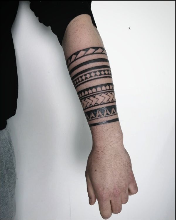 armband tattoos for guys tribal