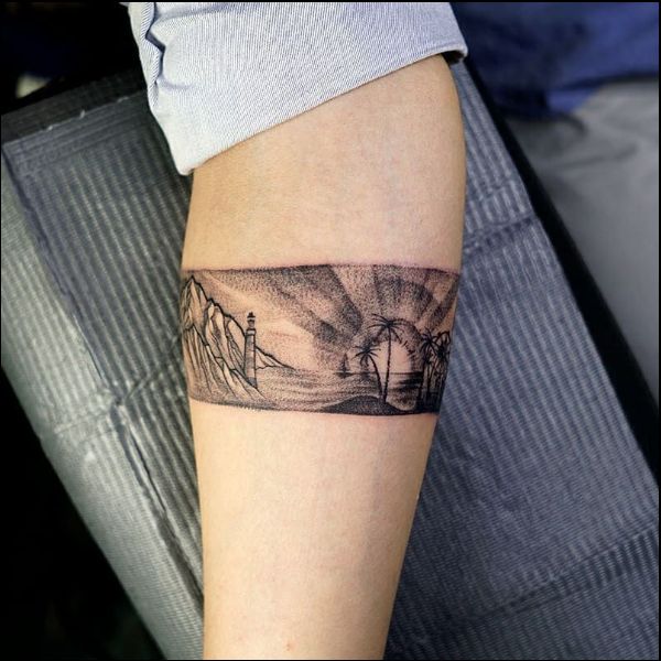 viking armband tattoos
