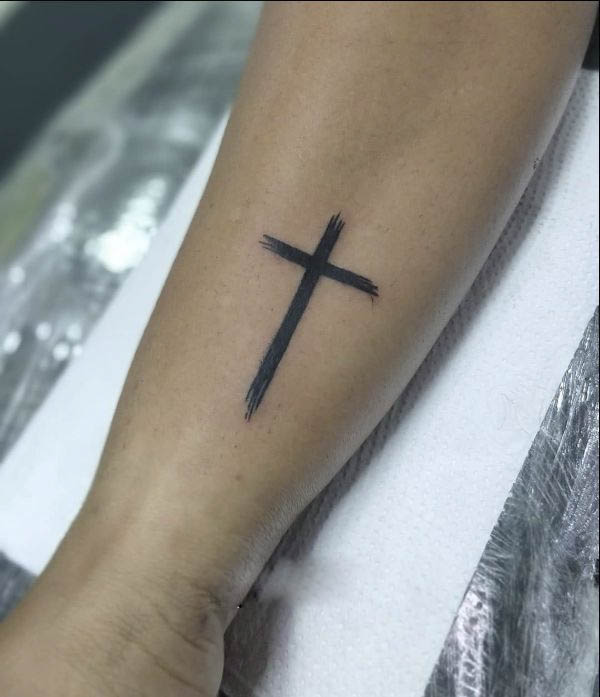 simple cross tattoos