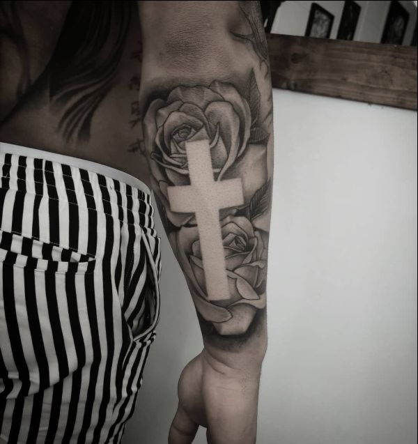 cross tattoos tumblr