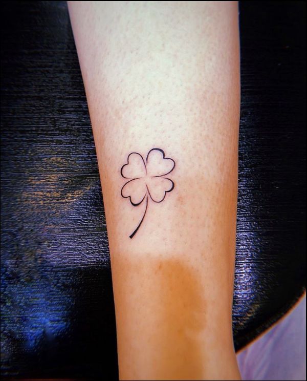 simple flower tattoos