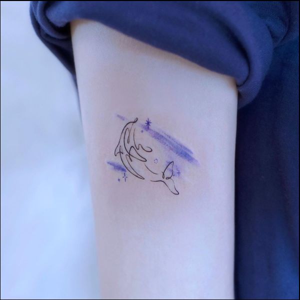 dolphin tattoos small