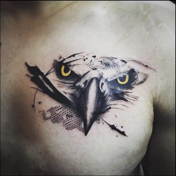 Eagle Face Tattoos