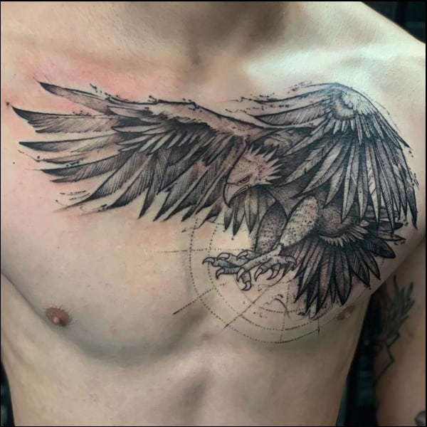 eagle wings tattoos