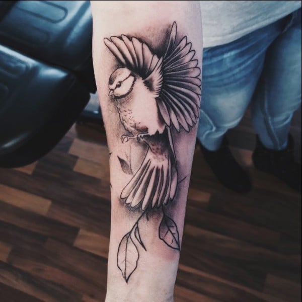 bird tattoos forearm