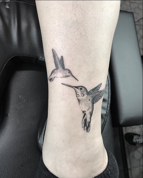 two birds tattoo