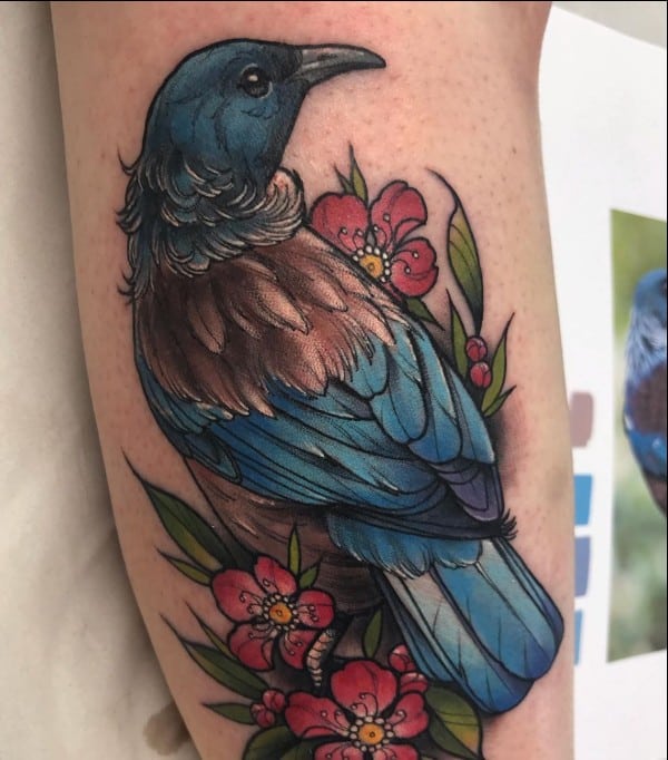 flock of birds tattoo