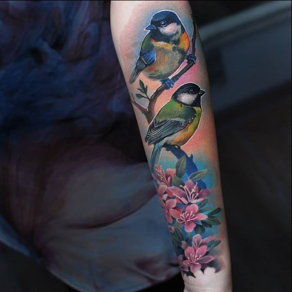 robin bird tattoo