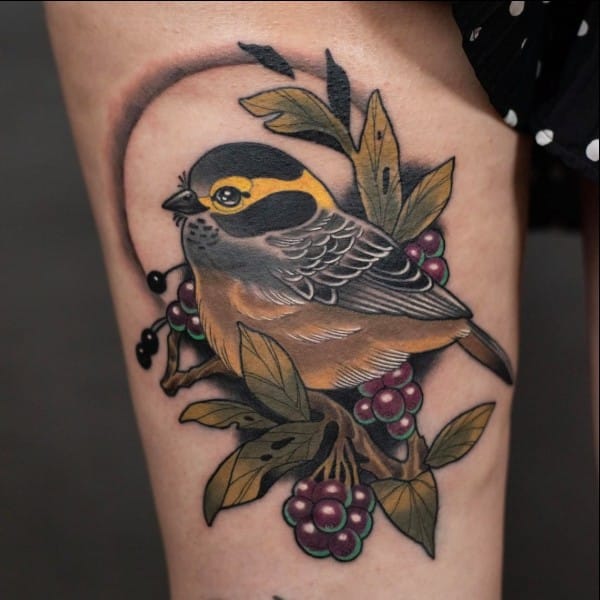 cool bird tattoos