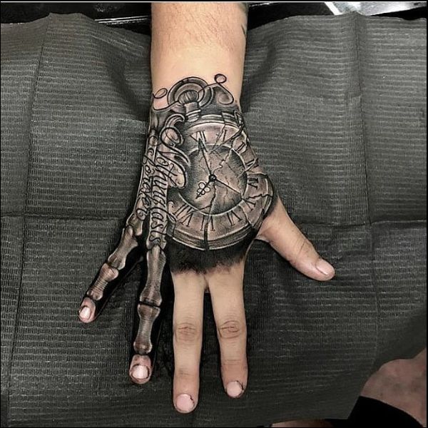 cross on hand tattoos