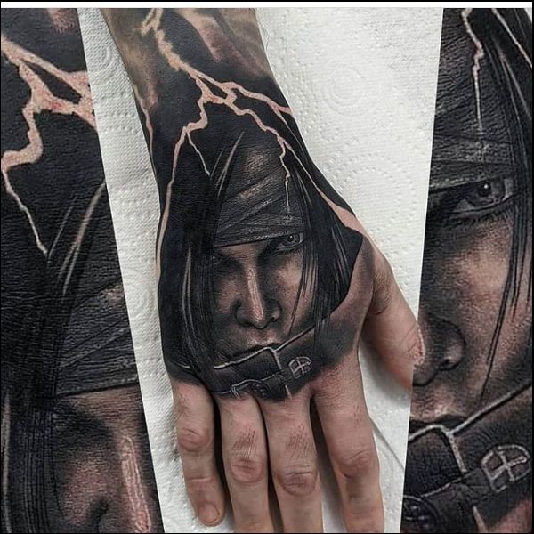 hand tattoos pictures
