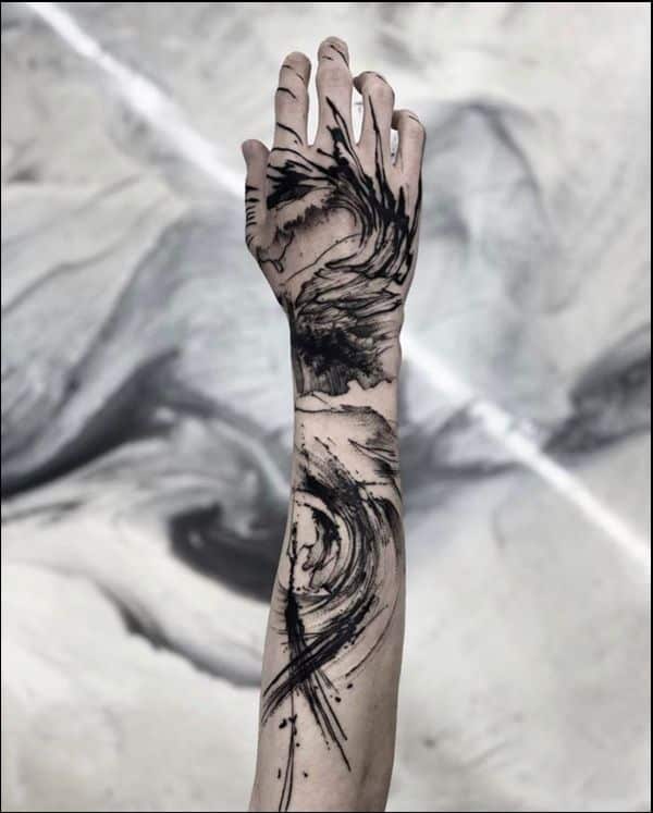 beautiful hand tattoos