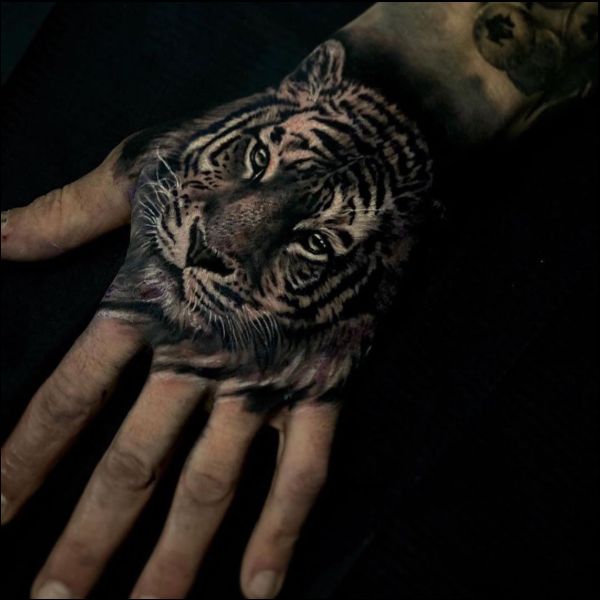 male hand tattoos