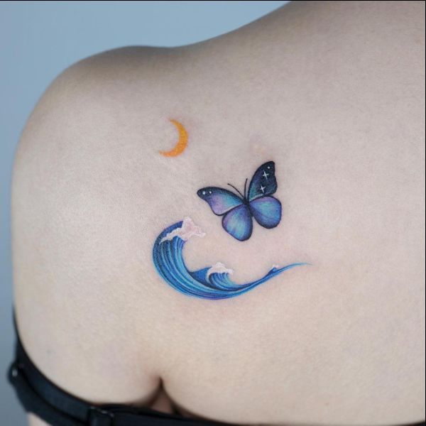 butterfly tattoo graphic