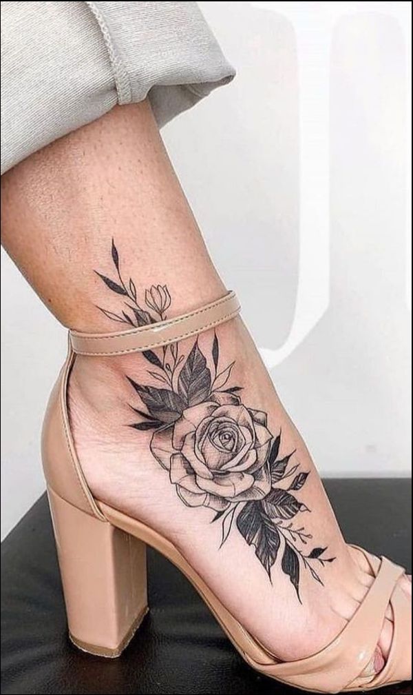 Ankle Tattoos - 54 Cute And Dashing Tattoos Designs & Ideas For Women