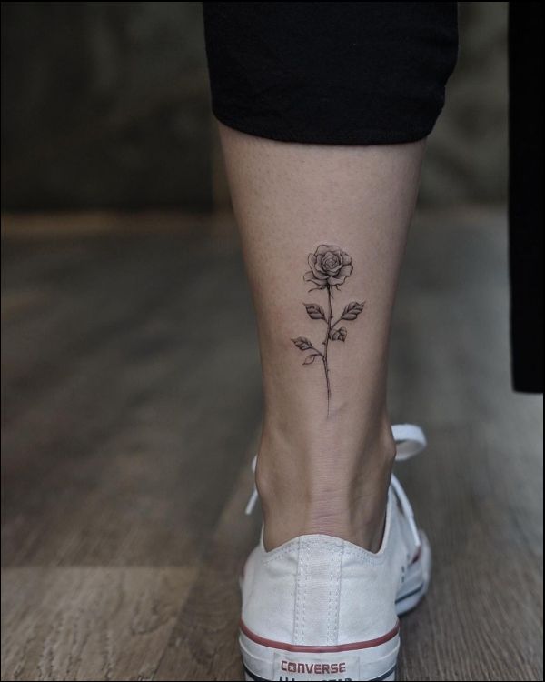small rose tattoos