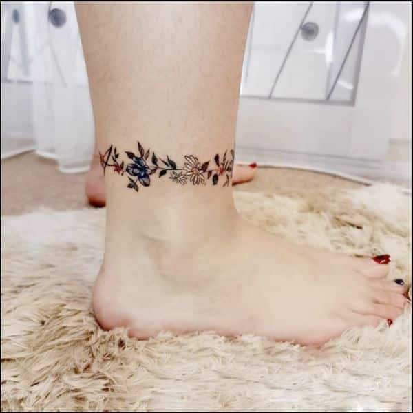 band tattoos for ankle