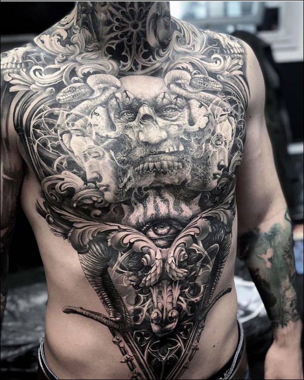 chest lion lebron james tattoos