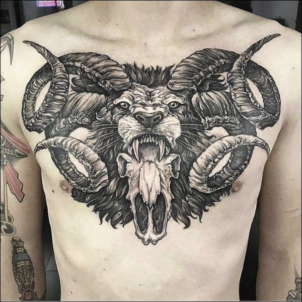 chest cover up tattoos ideas for males
