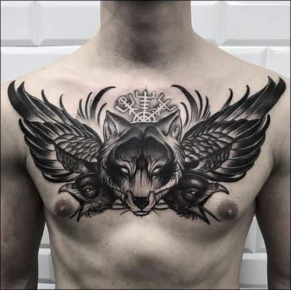 chest tattoos tumblr
