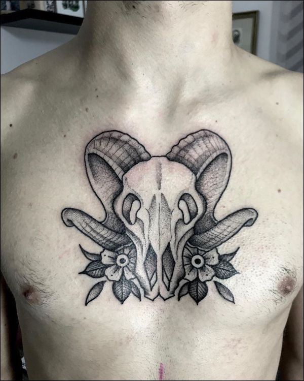 zelda chest tattoos
