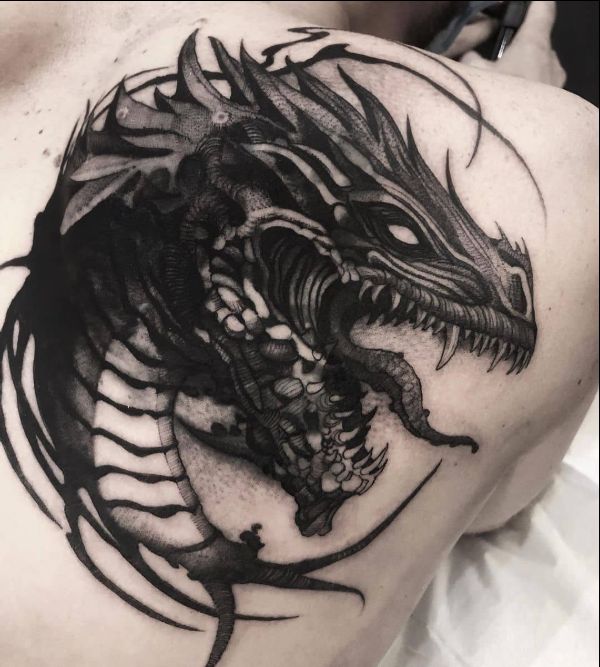 dragon tattoo ideas for guys