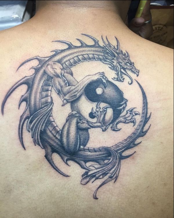 dragon tattoos got