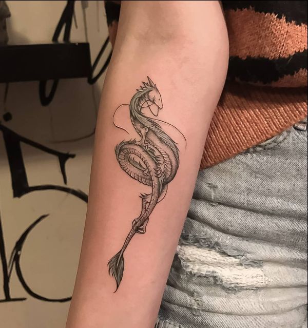 dragon tattoos sleeve