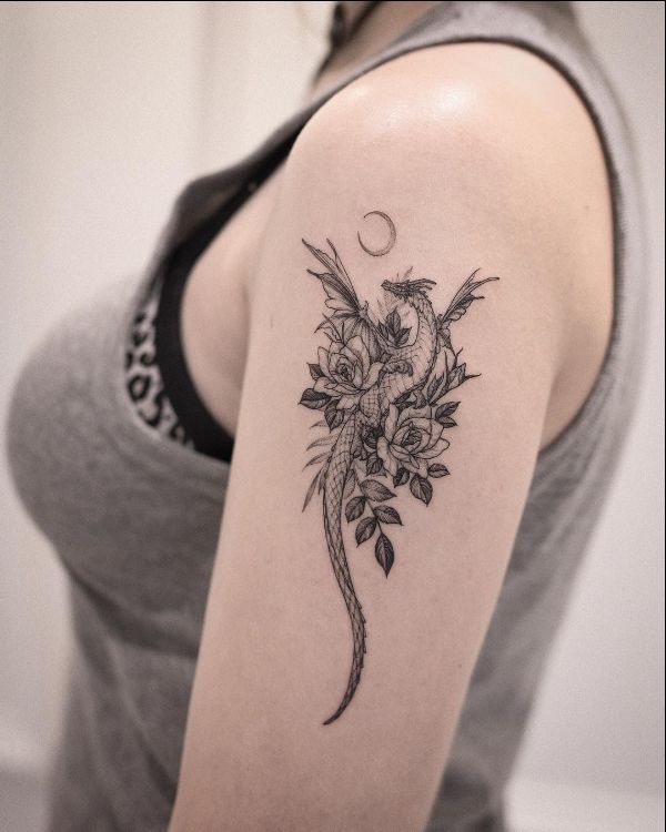 dragon tattoos for females