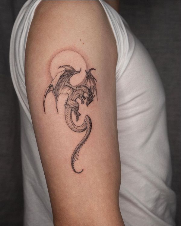 dragon tattoos temporary