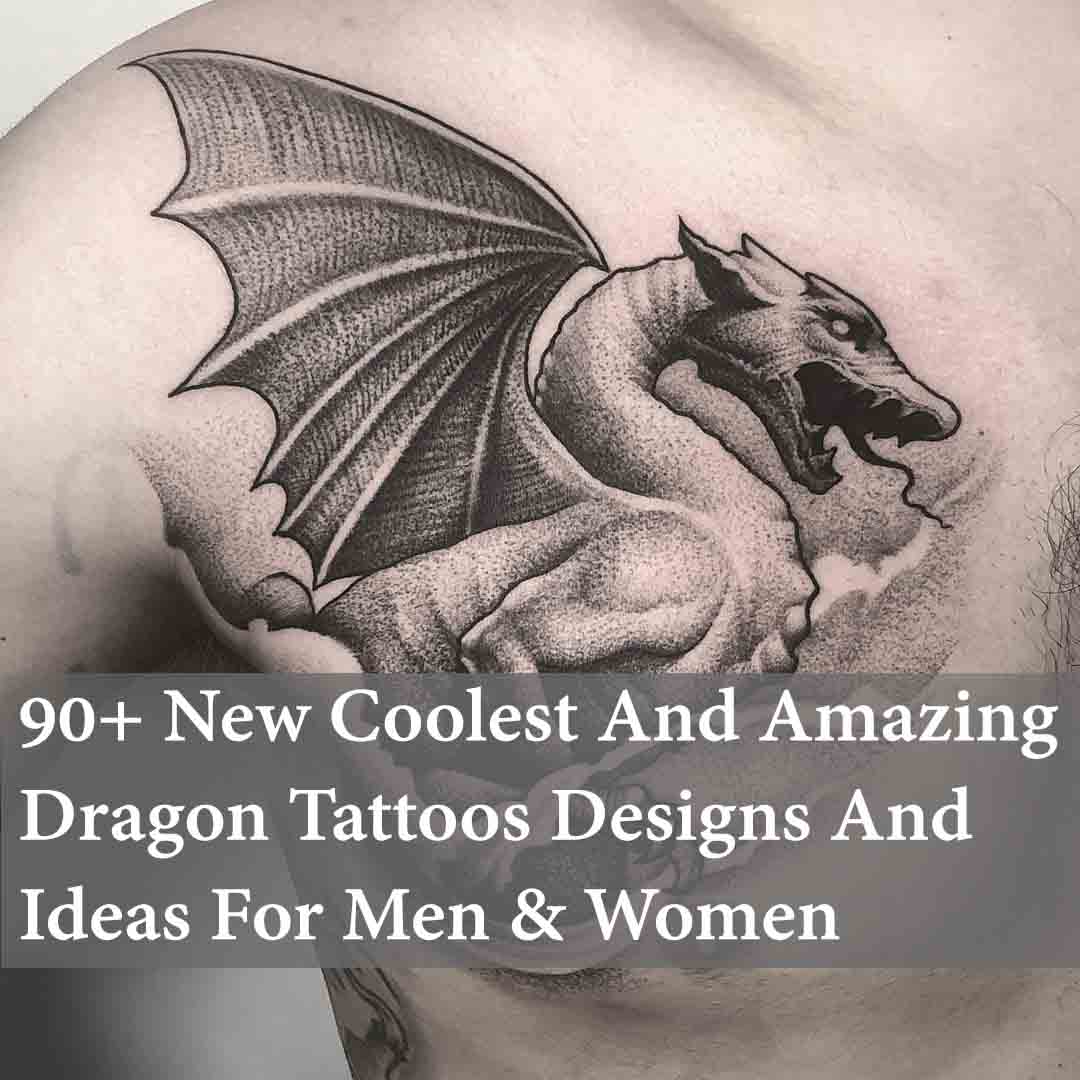 How To Draw A Dragon Tattoo, Step by Step, Drawing Guide, by Dawn - DragoArt