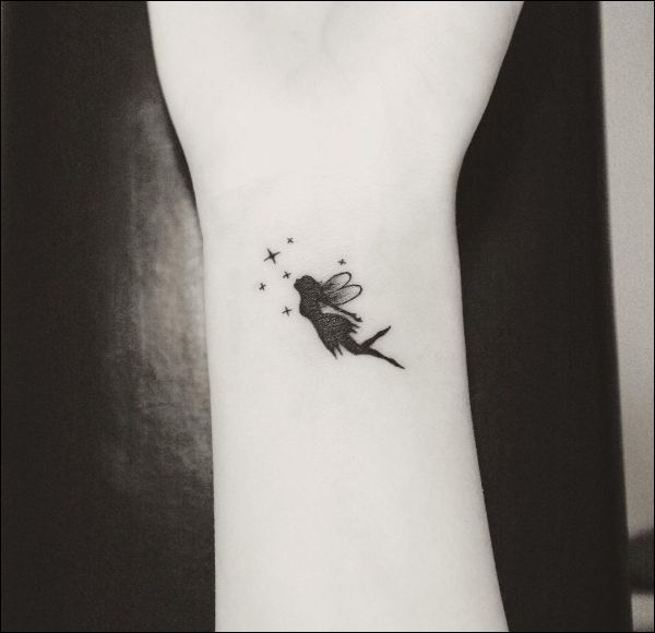 fairy wrist tattoos