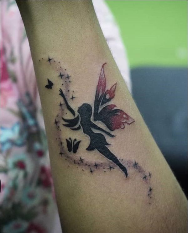 fairy wrist tattoos