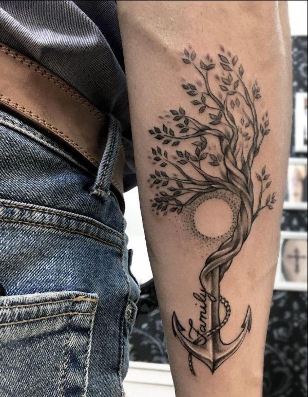 simple tree tattoos