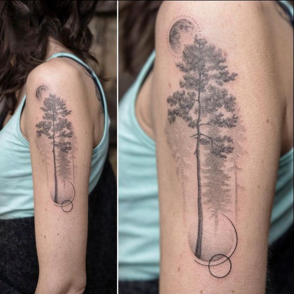 cool tree tattoos