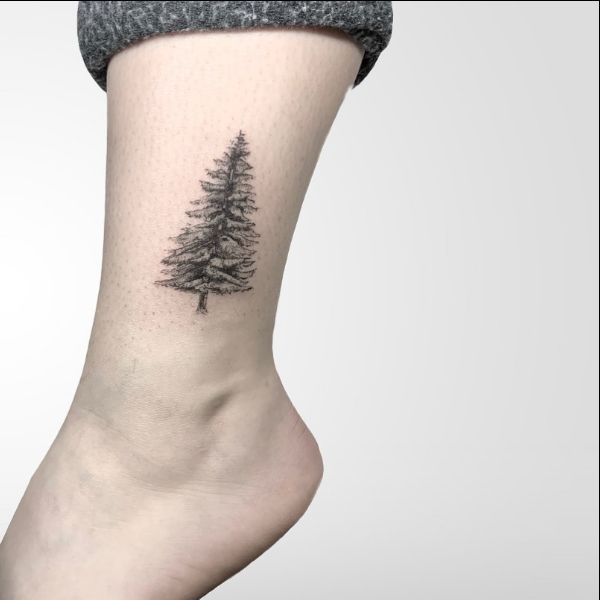 family tree tattoos on forearm