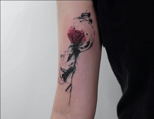 beautiful flower tattoos