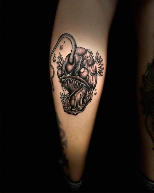 Anglerfish tattoos