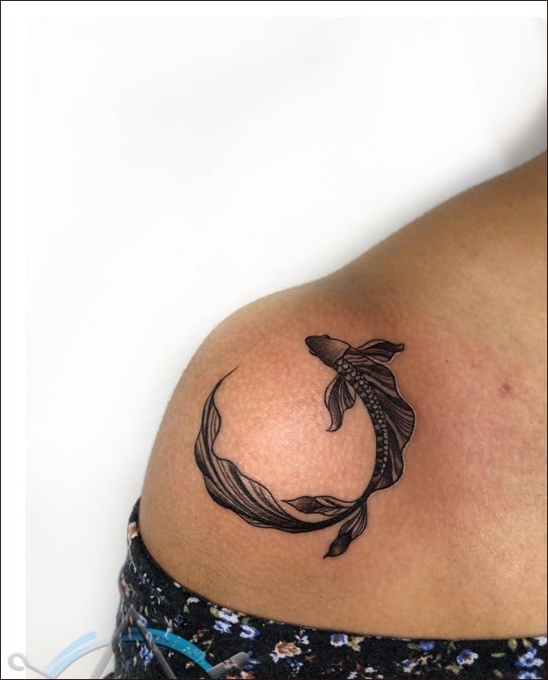 fish tattoos for ladies