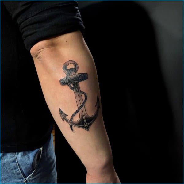 anchor temporary tattoos